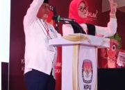 Pasangan Yaumil – Herny Paparkan Visi dan Misi di Debat Publik Pasangkayu