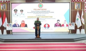 Wagub Sulbar Hadiri Pelantikan PPNI dan Dorong Penguatan Peran Perawat di Era Modern