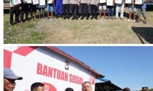 Jumat Berkah, Kapolda Sulbar Tebar Kebaikan di Tengah Masyarakat Bebanga