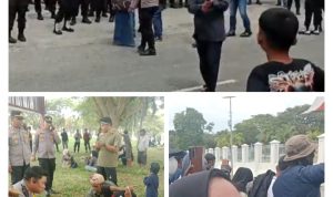 Aliansi Masyarakat Tawiora Menggugat Gelar Aksi di Kantor Bupati Donggala, Desak Penyelesaian Konflik Agraria dengan PT LTT