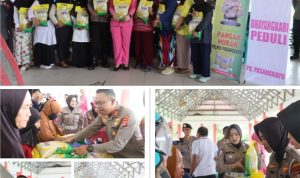 Kapolres Pasangkayu Turun Langsung Bagikan 200 Sak Beras ke Warga