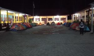 Sambut HUT Pramuka ke-64, Kwarran Pasangkayu Gelar Perkemahan Gabungan Tiga Sekolah