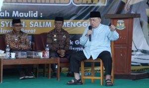 Wagub Sulbar Disambut Meriah Siswa SMA 1 Campalagian Saat Hadiri Acara Maulid Nabi