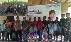 Kapolsek Bambalamotu Hadiri Safari Gemarikan di Desa Kalola, Dorong Masyarakat Tingkatkan Konsumsi Ikan