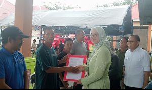 Wabup Pasangkayu Herny Agus Hadiri Penyaluran Alsintan dari Anggota DPR RI Ir. Agus Ambo Djiwa