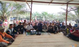Aliansi Masyarakat Tawiora Bersatu Sambut Wakil Bupati Donggala Tinjau Sengketa Lahan PT LTT