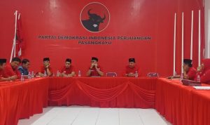 Ketua DPD PDIP Sulbar Ir. Agus Ambo Djiwa Hadiri Rapat Perdana DPC PDIP Kabupaten Pasangkayu