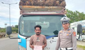 Operasi Zebra Marano Sat Lantas Polres Beri Tindakan Teguran Sopir Angkutan ODOL