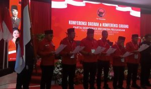 Ir. Agus Ambo Djiwa Kembali Pimpin DPD PDIP Sulawesi Barat Masa Bakti 2025–2030