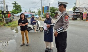 Humanis dan Edukatif, Sat Lantas Polres Pasangkayu Sosialisasikan Keselamatan Berlalu Lintas