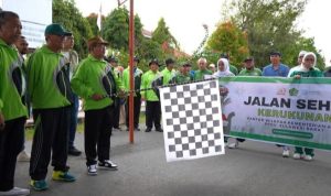 Peringati HAB ke-80, Kemenag Pasangkayu Gelar Jalan Sehat Se-Sulawesi Barat