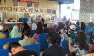 ‎Dokter Spesialis Gizi RSUD Sulbar Beri Edukasi Gizi Seimbang di Ruang Tunggu Pasien  ‎