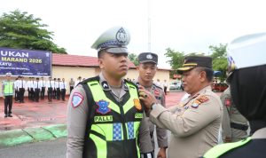 ‎Wujudkan Kamseltibcarlantas, Polres Pasangkayu Laksanakan Apel Gelar Pasukan Operasi Keselamatan Marano 2026