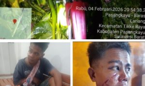 Luka Berat Usai Dituding Curi Sawit, Warga Bambakoro Laporkan Oknum Security PT Letawa