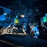 Sorot Lampu Biru Warnai Malam Mamuju, Ditlantas Polda Sulbar Pastikan Warga Merasa Aman