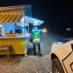 Patroli Blue Light, Ditlantas Polda Sulbar Terus Menyapa dan Berikan Rasa Aman Saat Malam Hari