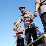 Kapolda Sulbar Pimpin Tabur Bunga di Pangkalan Polairud, Jaga Warisan Perjuangan Maritim