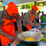 Jadi Koki Dadakan, Kapolda Sulbar dan Para PJU Adu Keterampilan Masak Nasi Goreng Dalam Semarak Hari Bhayangkara ke‑80