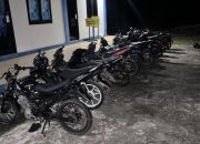 Ganggu Kenyamanan Warga, Delapan Motor Berknalpot Brong Ditindak Satlantas Polres Pasangkayu