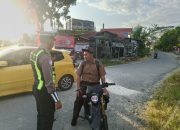 Commander Wish Satlantas Pasangkayu, Pengamanan Pagi untuk Keselamatan dan Kenyamanan Pengguna Jalan