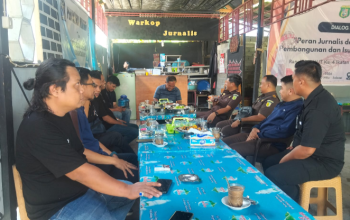 Pererat Hubungan dengan Media, Kajari Pasangkayu Sambangi Sekretariat IJP