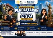 Universitas Indonesia dan PERADI Profesional Buka Pendaftaran PKPA Angkatan I 2026, Hadirkan Pengajar dari MA, Kejaksaan hingga KPK