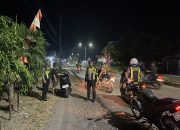 Malam Hari, Sat Lantas Pasangkayu Sasar Knalpot Brong, 8 Motor Diamankan