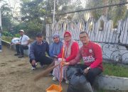 DKPPKB Sulbar Gotong Royong Bersihkan Taman Makam Pahlawan Jelang HUT ke-81 RI