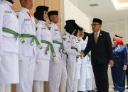 Kukuhkan 65 Paskibraka, Suhardi Duka: Jadilah Teladan dan Patriot Bangsa