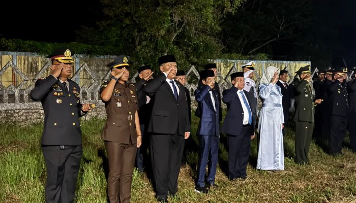 Tabur Penghormatan untuk Pahlawan, Malam Renungan Suci HUT ke-81 RI di Pasangkayu