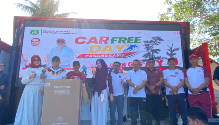CFD Pasangkayu Jadi Ruang Olahraga dan Pemberdayaan UMKM, Agus Ambo Djiwa Ajak Masyarakat Hidup Sehat