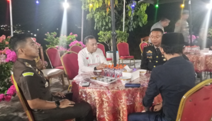 Kapolres Pasangkayu Hadiri Syukuran HUT ke-60 Ir. Agus Ambo Djiwa