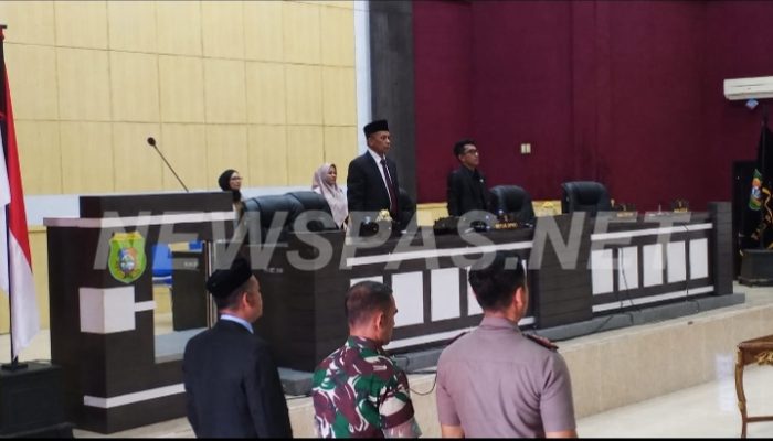 DPRD Pasangkayu Sampaikan Laporan Hasil Reses Masa Sidang III Tahun 2026