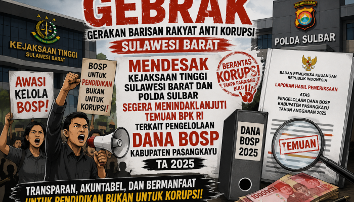 GEBRAK SULBAR: TEMUAN BPK DI DINAS PENDIDIKAN PASANGKAYU, APH HARUS BERTINDAK!  ‎