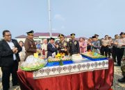 Bupati Yaumil Hadiri HUT ke-81 TNI di Batalyon TP 874/Vovasanggayu