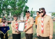 Gubernur SDK di Apel Hari Pramuka ke-65: Pramuka Itu Setia, Patriot, Tak Kenal Menyerah dan Setia Kawan