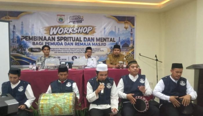 Biro Pemkesra Gelar Workshop Pembinaan Mental dan Spiritual bagi Pemuda dan Remaja Masjid