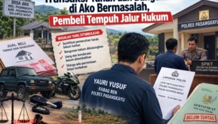 Transaksi Tanah dan Bangunan di Ako Bermasalah, Pembeli Tempuh Jalur Hukum